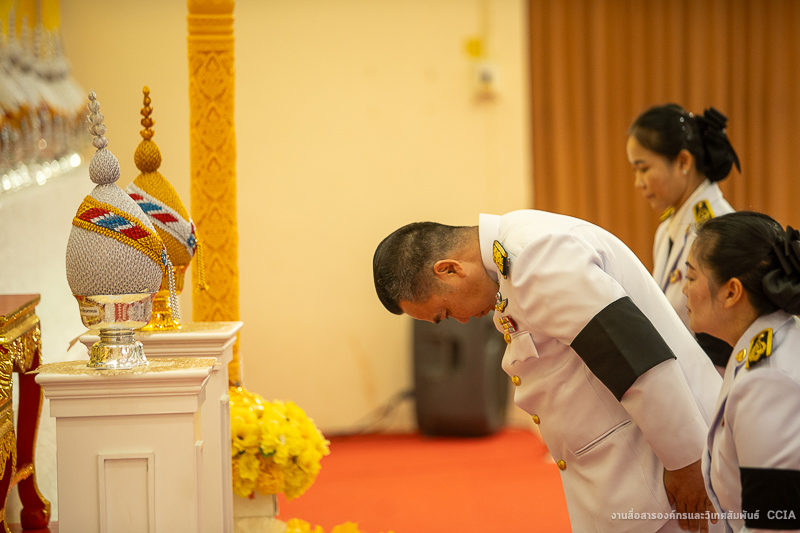 ม.นครพนม ร่วมพิธีถวายพระพรชัยมงคล เนื่องในโอกาสวันเฉลิมพระชนมพรรษา พระบาทสมเด็จพระเจ้าอยู่หัว