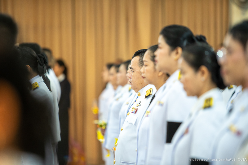 ม.นครพนม ร่วมพิธีถวายพระพรชัยมงคล เนื่องในโอกาสวันเฉลิมพระชนมพรรษา พระบาทสมเด็จพระเจ้าอยู่หัว