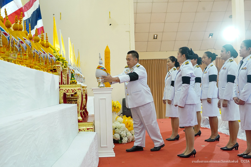 ม.นครพนม ร่วมพิธีถวายพระพรชัยมงคล เนื่องในโอกาสวันเฉลิมพระชนมพรรษา พระบาทสมเด็จพระเจ้าอยู่หัว