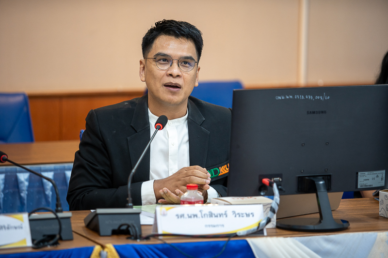 คณะแพทยศาสตร์ มหาวิทยาลัยนครพนม จัดประชุมวิพากษ์หลักสูตรแพทยศาสตรบัณฑิต เดินหน้าพัฒนาหลักสูตรผลิตแพทย์คุณภาพ