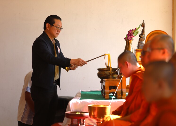 คณะครุศาสตร์ สืบสานพุทธศาสนาและปลูกจิตสำนึกด้านสิ่งแวดล้อม เนื่องในโอกาสครบรอบ 11 ปี