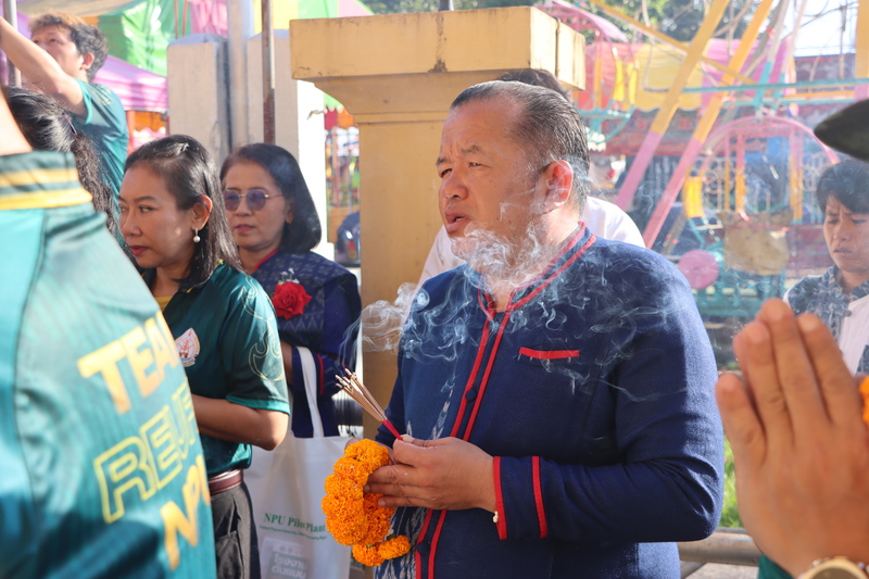 ประกอบพิธีบวงสรวงรัชกาลที่ 6 เสริมสิริมงคลและสร้างขวัญกำลังใจทีมเรือไฟ ประจำปี 2569