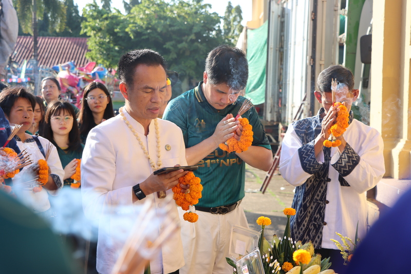 ประกอบพิธีบวงสรวงรัชกาลที่ 6 เสริมสิริมงคลและสร้างขวัญกำลังใจทีมเรือไฟ ประจำปี 2569
