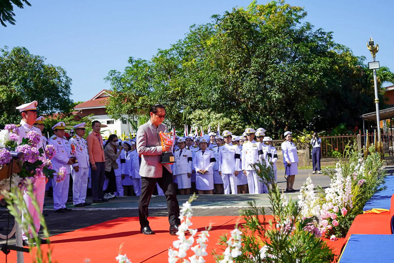 ม.นครพนม ร่วมอัญเชิญถ้วยพระราชทาน เปิดศึกเรือยาวสัมพันธ์ไทย–ลาว สืบสานวิถีลุ่มน้ำโขง