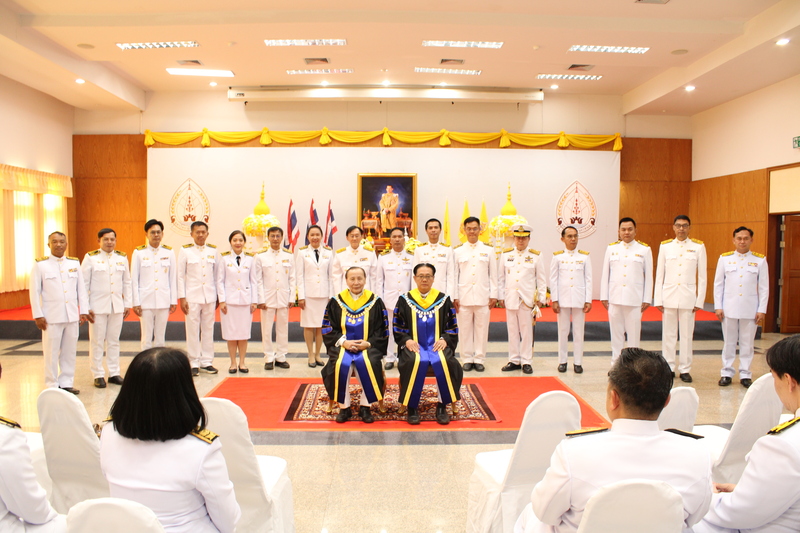 ม.นครพนม จัดพิธีรับสนองพระบรมราชโองการโปรดเกล้าฯ แต่งตั้งผู้ดำรงตำแหน่งอธิการบดี